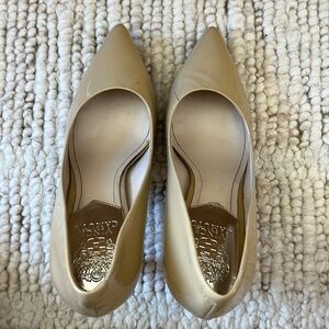 Vince Camuto nude heels, size 10